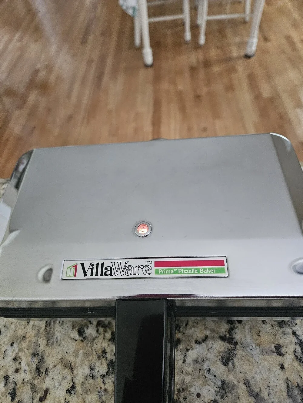 Villaware Prima Pizzelle Baker Italian Maker 5000 NS Electric Waffle Ins.Bk/Tags